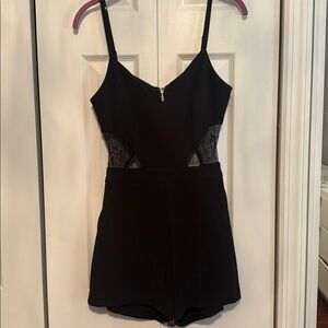 Bebe Black Romper